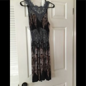 Above knee summer dress